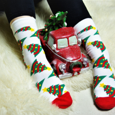 Vianočné ponožky-obrázok